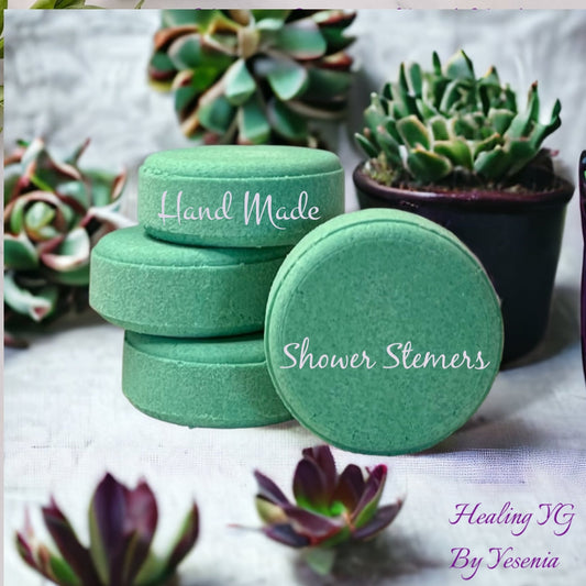 SHOWER STEMERS HAND MADE (eucalyptus and mint)