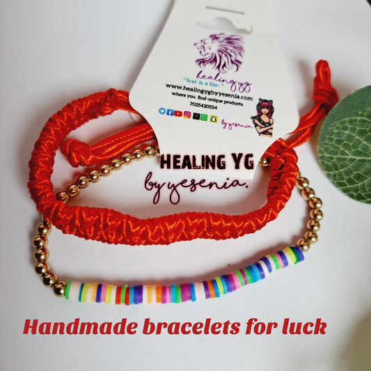 Handmade bracelets (good luck)