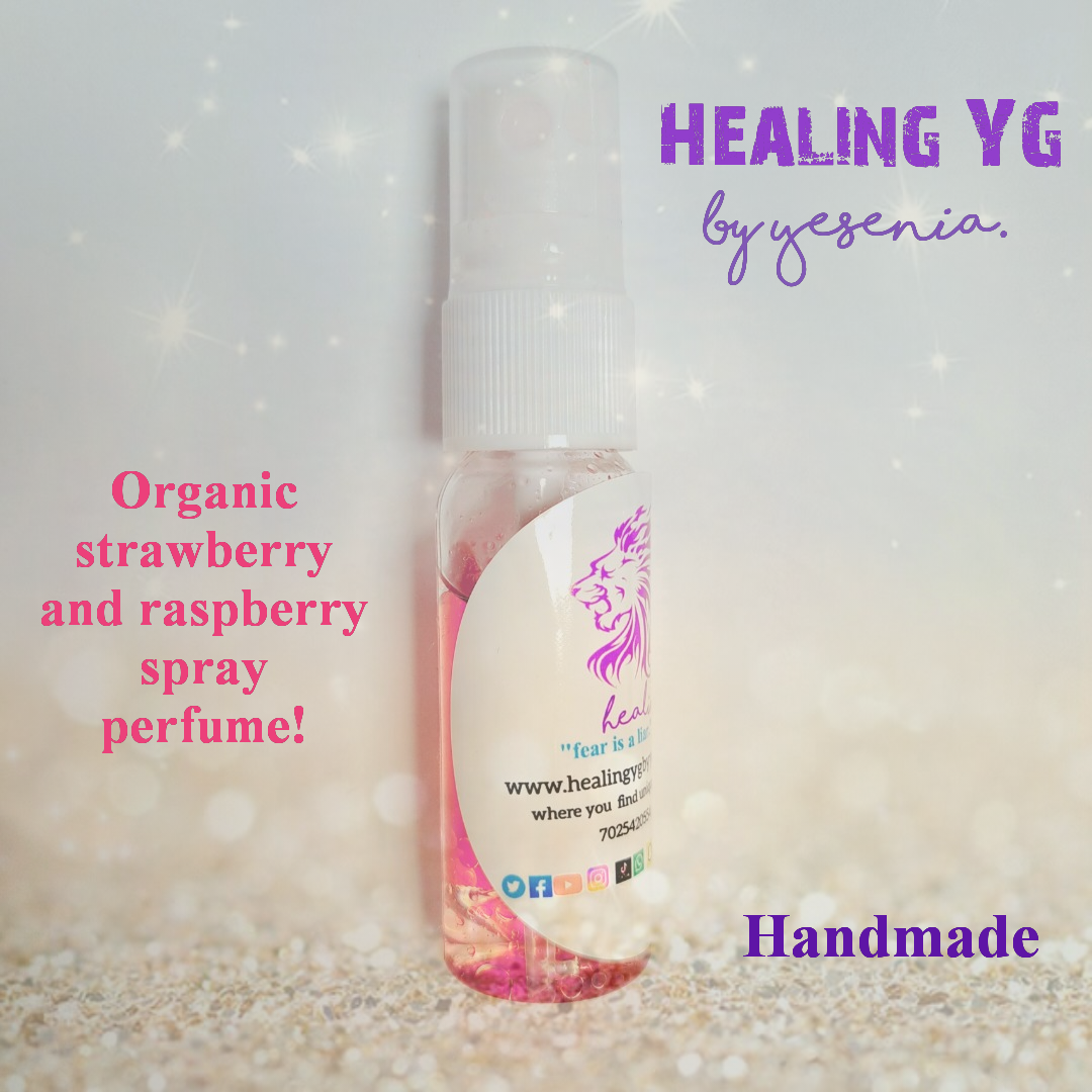 Organic spray perfume