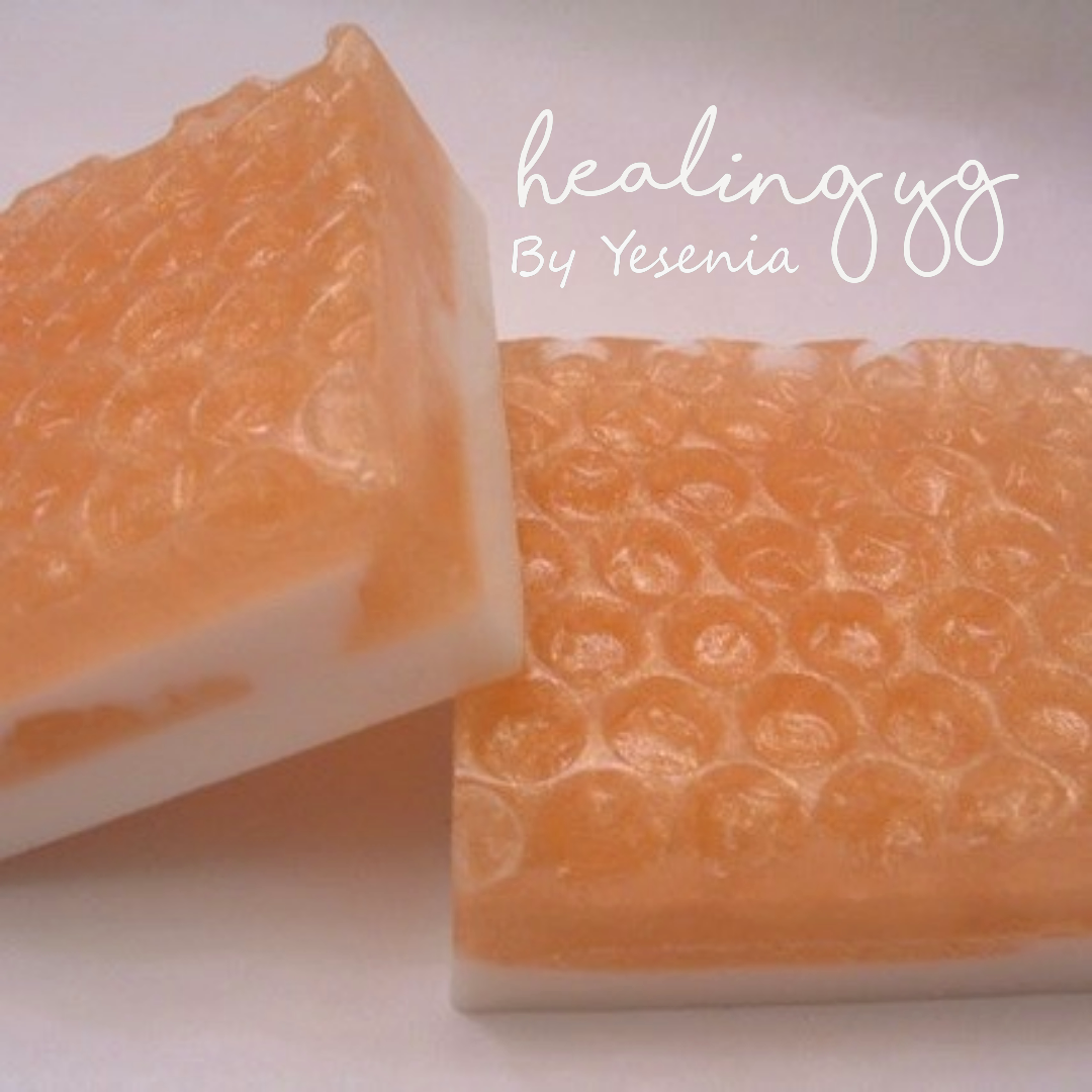 Organic soap with honey and milk