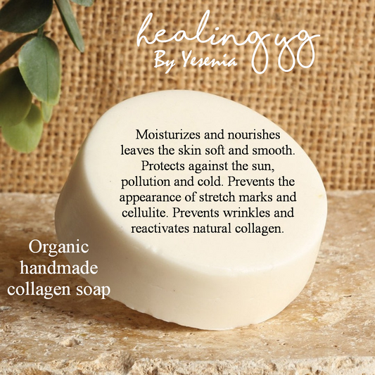 Organic handmade collagen soap