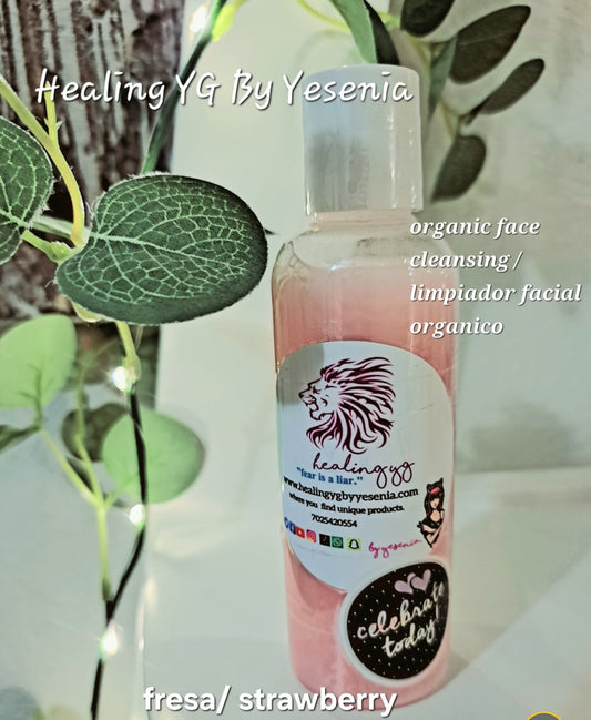 Organic face cleansing