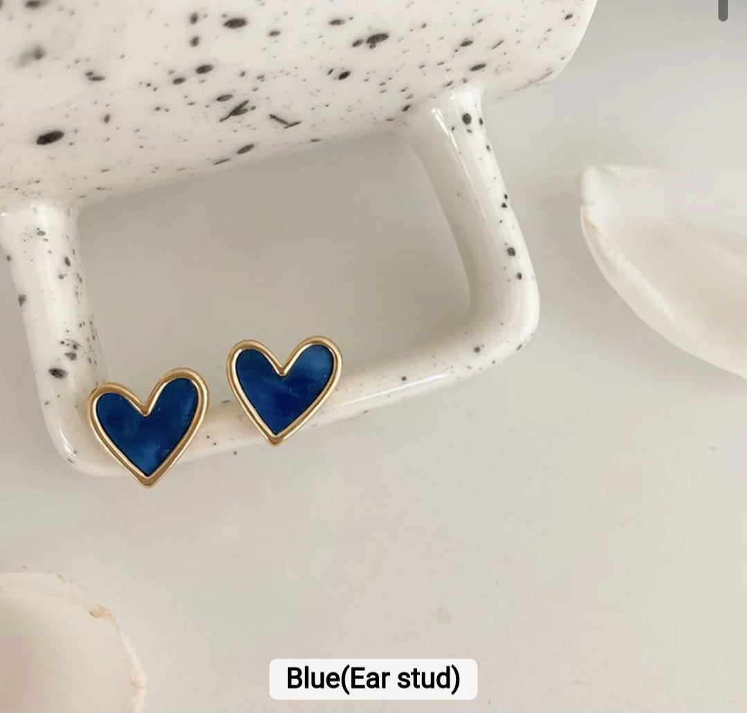 Beautiful blue earrings