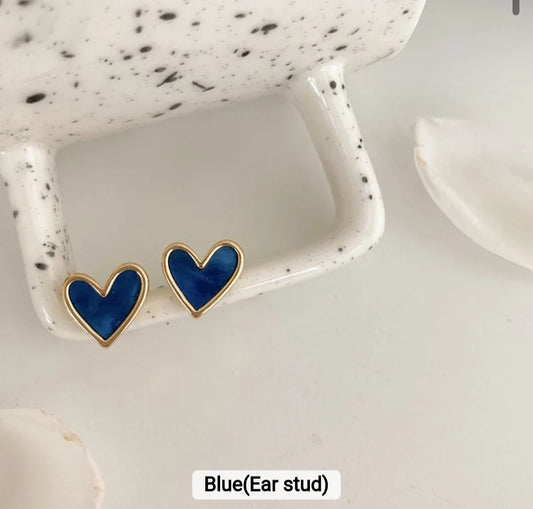 Beautiful blue earrings